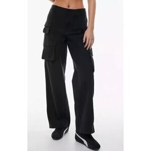 Wilfred Black Wide Leg Pants